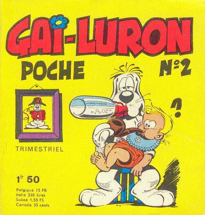 Scan de la Couverture Gai-Luron Poche n 2